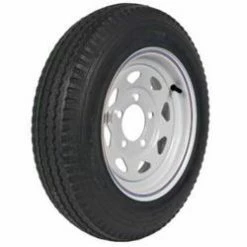 Martin Wheel Kenda Loadstar Trailer Tire and 5-Hole Custom Spoke Wheel (5/4.5) - 530-12 LRB - RVs & Campers