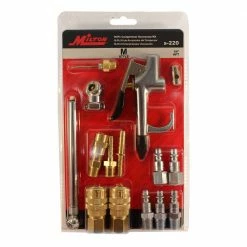 Milton 16 - pc Air Compressor Accessory Kit - M - Style - 1/4 Inch NPT - S-220 - Core Housing