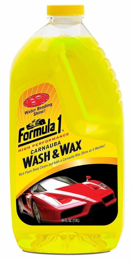 Various Brands Formula 1 Carnauba Wash-Wax 64 oz. 615032 - Vehicle Cleaners