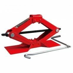 Big Red Large Base 3000 lb. Capacity Scissor Jack - T10152 - Jack Stands