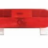 Optronics Red Rv Combination Tail Light, Driver Side With License Illuminator And Mounting Bracket, White Base - Accessories & Gear