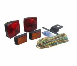 Various Brands 12 Volt Deluxe Trailer Light Kit - DTLK12V - Automotive Lighting