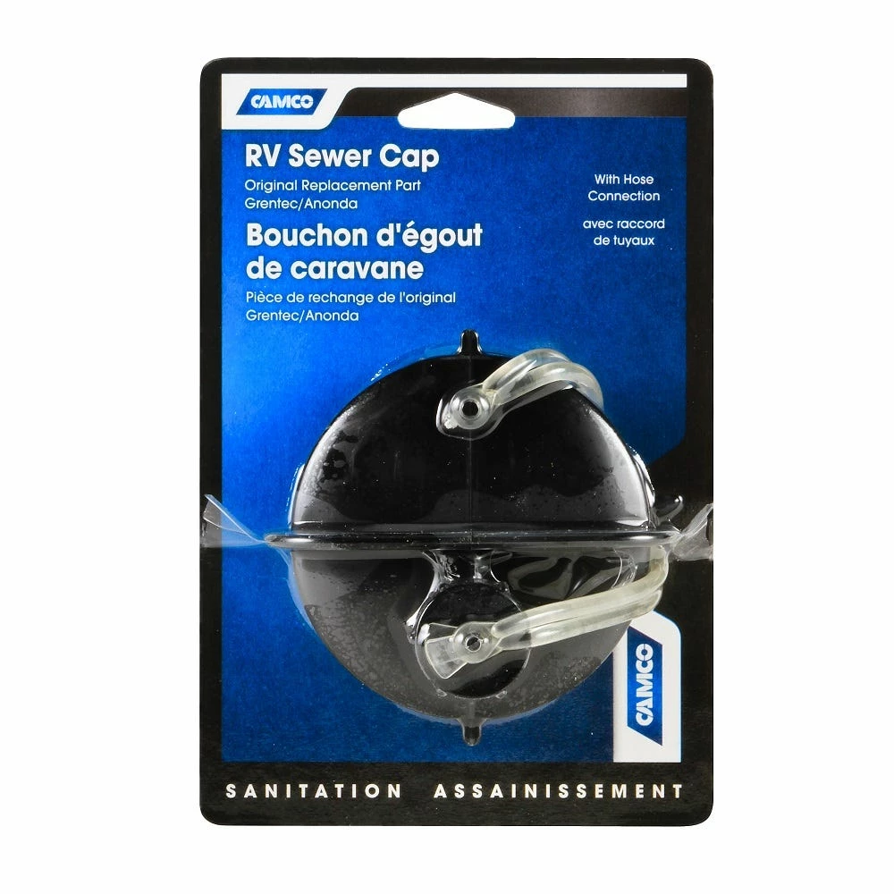 Camco Sewer Cap with Hose Connection - 39463 - General Plumbing Hardware 1 Camco Sewer Cap with Hose Connection - 39463 - General Plumbing Hardware