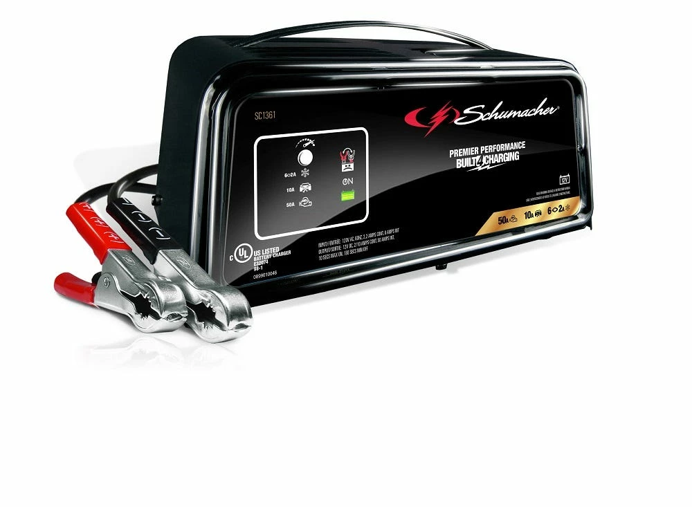 Schumacher 50 AMP 12 Volt Fully Automatic Battery Charger/Engine Starter - SC1361 - Battery Accessories 2 Schumacher 50 AMP 12 Volt Fully Automatic Battery Charger/Engine Starter - SC1361 - Battery Accessories - Image 2
