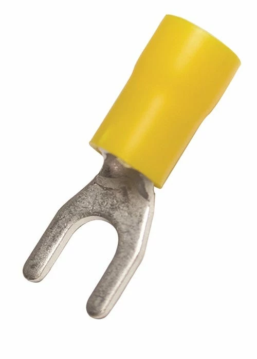 Uriah Products Uriah Yellow Spade Terminal #10 Stud 12-10 Awg 12 Pack -UA612900 - Maintenance & Parts 2 Uriah Products Uriah Yellow Spade Terminal #10 Stud 12-10 Awg 12 Pack -UA612900 - Maintenance & Parts - Image 2