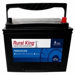 Rural King Premium EFB Automoitive Battery - Rural King-EFB27F - Batteries & Accessories
