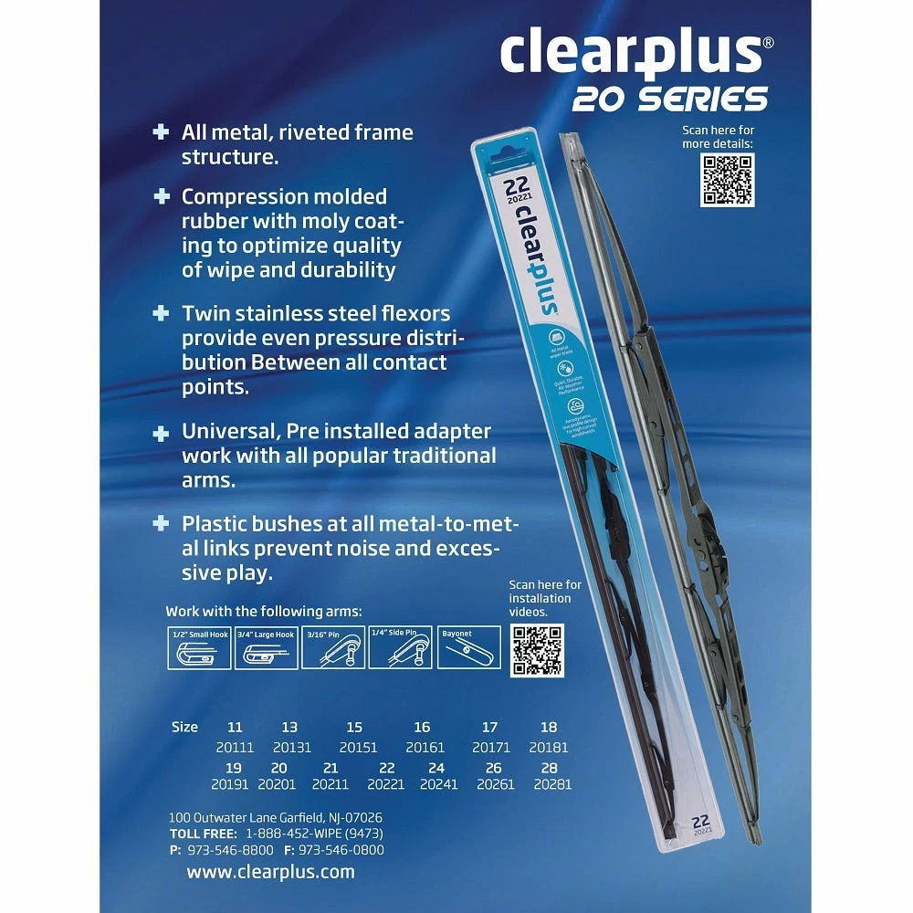 ClearPlus Provalue Wiper Blade18 - 20181 - Wiper Blades 4 ClearPlus Provalue Wiper Blade18 - 20181 - Wiper Blades - Image 4