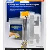 Camco Easy Slip RV Bayonet Sewer Hose Adapter - 39173 - RVs & Campers
