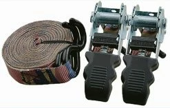 Various Brands 2 Pack 1"X15' Camo Rubber Tie Down RTD2PC115 - Towing