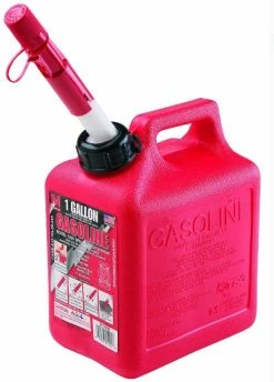 Various Brands Gasoline Can with Auto Shutoff, 1 Gallon - 10001480 - Gas Cans