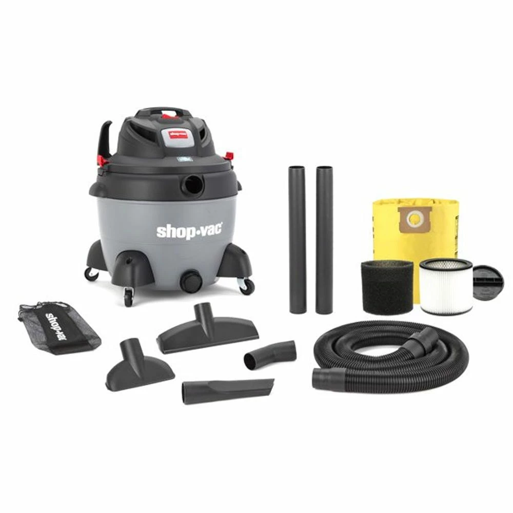 Shop Vac Shop-Vac 6.5 Peak HP Wet/Dry Vacuum, 16 Gallon - 8252600 - Shop Vacuums 2 Shop Vac Shop-Vac 6.5 Peak HP Wet/Dry Vacuum, 16 Gallon - 8252600 - Shop Vacuums - Image 2