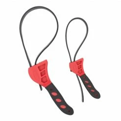 Lubrimatic 2 Piece Filter Wrench Set with Rubber Strap 70-720 - Tools & Accessories