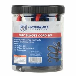 Providence Bungee Cord Set, 10 Pack - 66609 - Straps