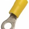 Uriah Products Uriah Yellow Ring Terminal 3/8 Inch Stud 12 - 10 Awg - 12 Pack - UA612600 - Maintenance & Parts