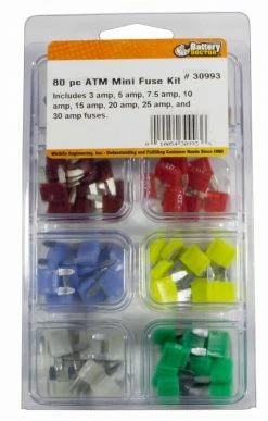 Battery Doctor ATM Mini Fuse Kit 80 Pieces 30993 - Fuses