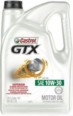 Castrol GTX 10w-30 UltraClean Conventional Motor Oil 3/5qt Jug 15B7AA