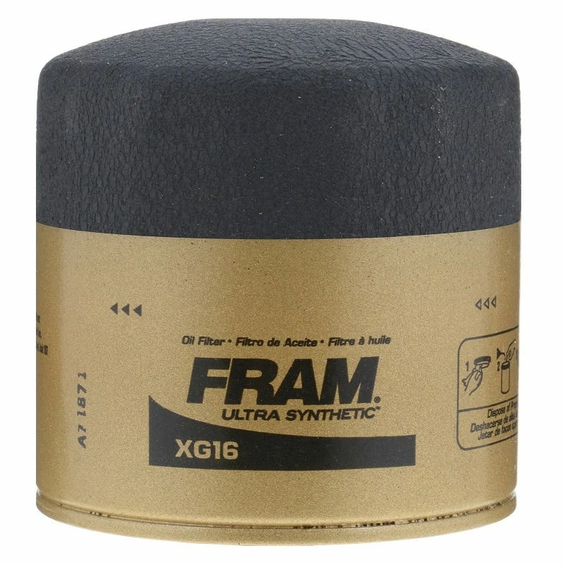 FRAM Ultra Synthetic Spin-On Oil Filter XG16 - Oil Filters 2 FRAM Ultra Synthetic Spin-On Oil Filter XG16 - Oil Filters - Image 2
