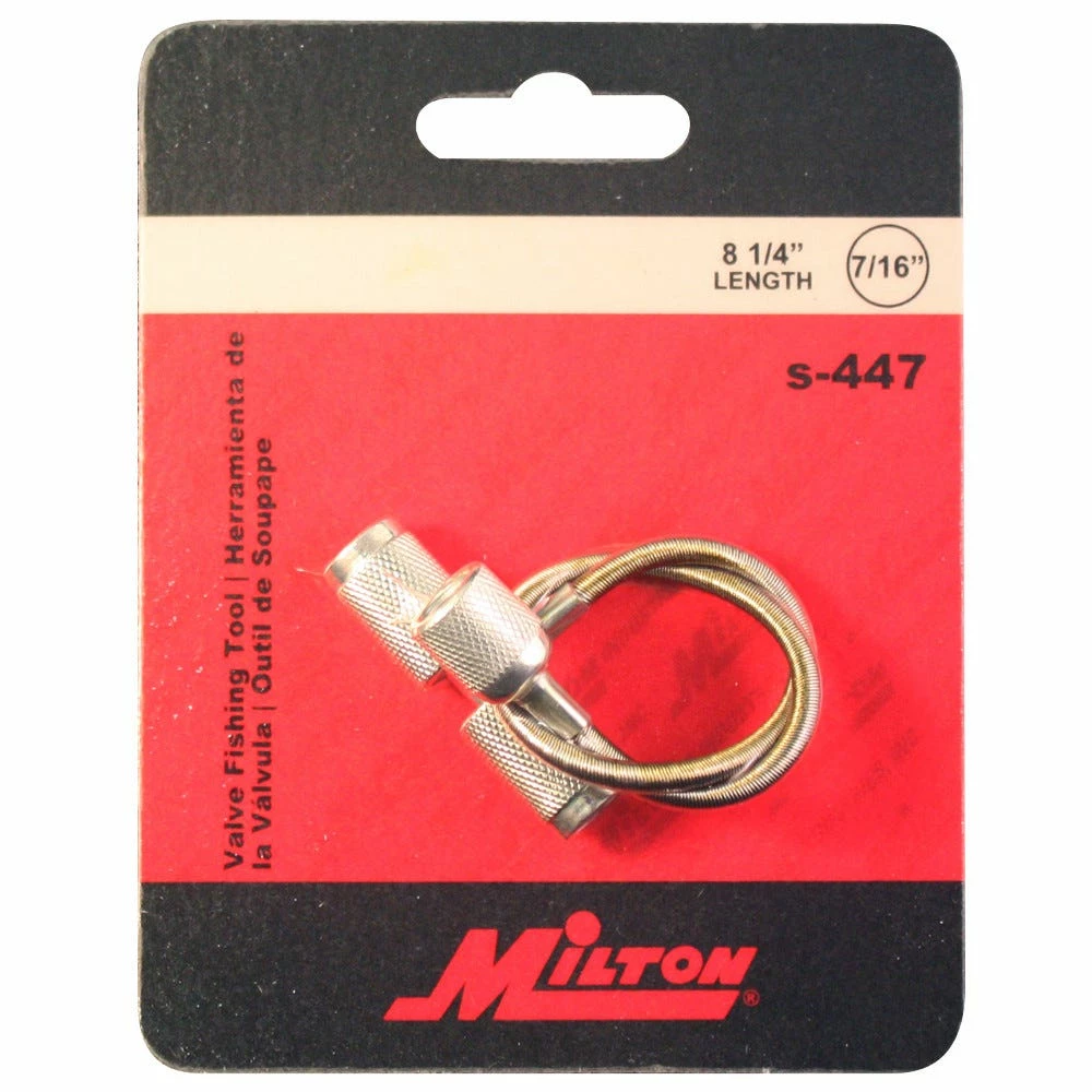 Milton 7/16 Inch Valve Fishing Tool - 8 - 1/4 Inch long - S-447 - Valves 2 Milton 7/16 Inch Valve Fishing Tool - 8 - 1/4 Inch long - S-447 - Valves - Image 2