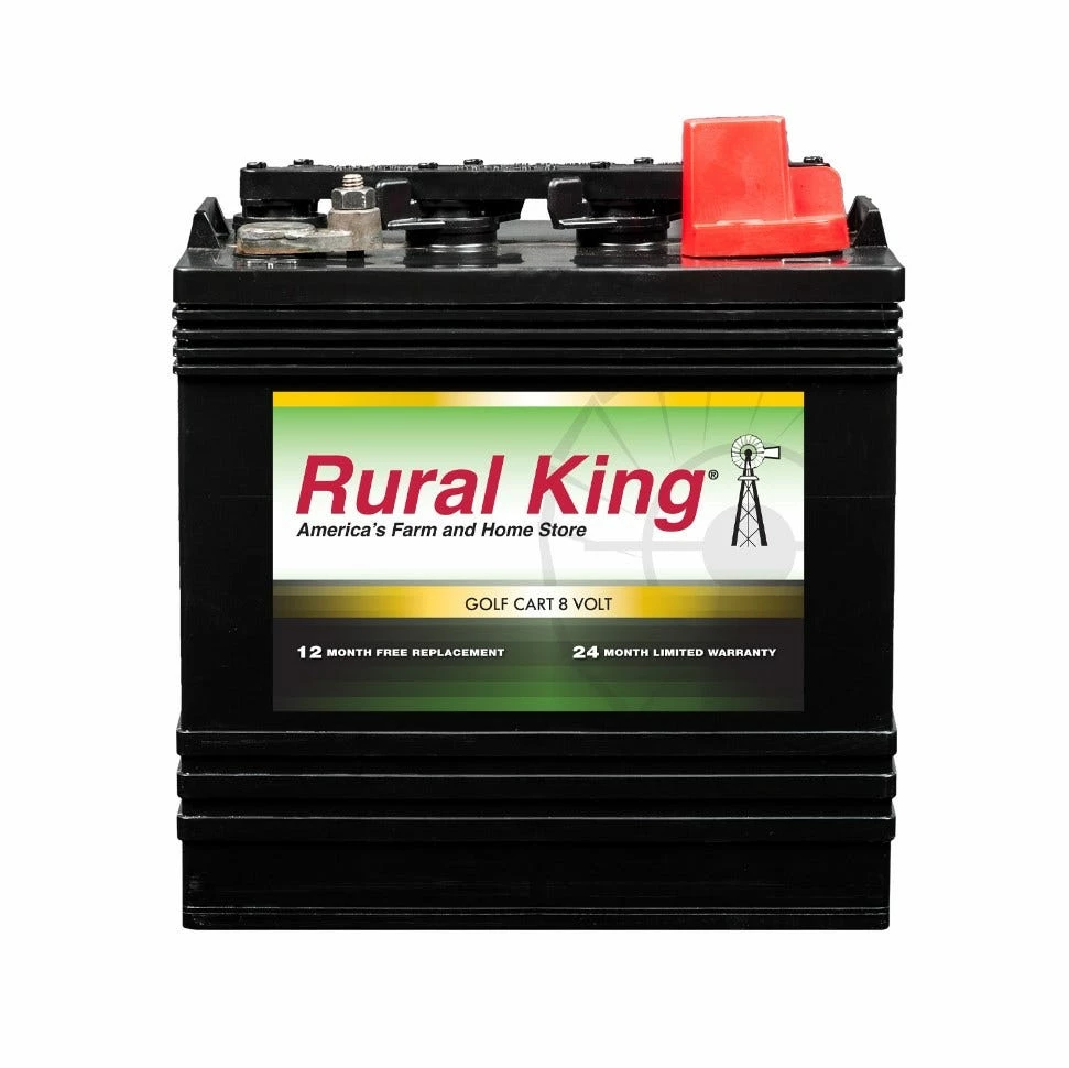 Rural King Xtra 8V Golf Cart - Electric Vehicle Battery - GC8V-102 - Golf Cart Batteries 1 Rural King Xtra 8V Golf Cart - Electric Vehicle Battery - GC8V-102 - Golf Cart Batteries