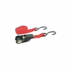 Erickson Mfg. 1" x 15' Red Ratchet Strap 51400 - Towing
