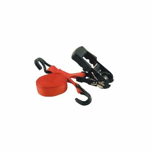 Erickson Mfg. 1" x 15' Rubber handle Ratchet Strap 51333 - Towing 1 Erickson Mfg. 1" x 15' Rubber handle Ratchet Strap 51333 - Towing