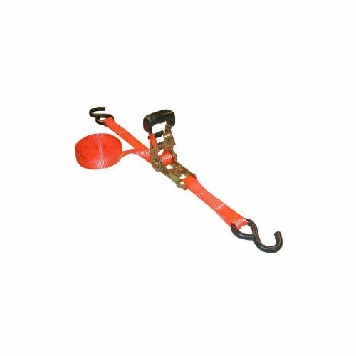 Erickson Mfg. Pro Series Rubber Handle 1" x 15' Ratchet Strap 2 Pack 34404 - Towing