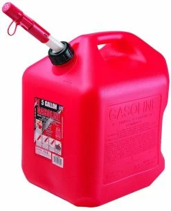 Various Brands Auto Shutoff Gasoline Can, 5 Gallon - 10001483 - Gas Cans