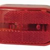 Optronics Red Surface Mount Marker/Clearance Light With Reflex, Retail Clam - Accessories & Gear