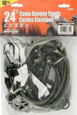 Erickson (10) 24" Camo Bungey Cords (06651) - Straps