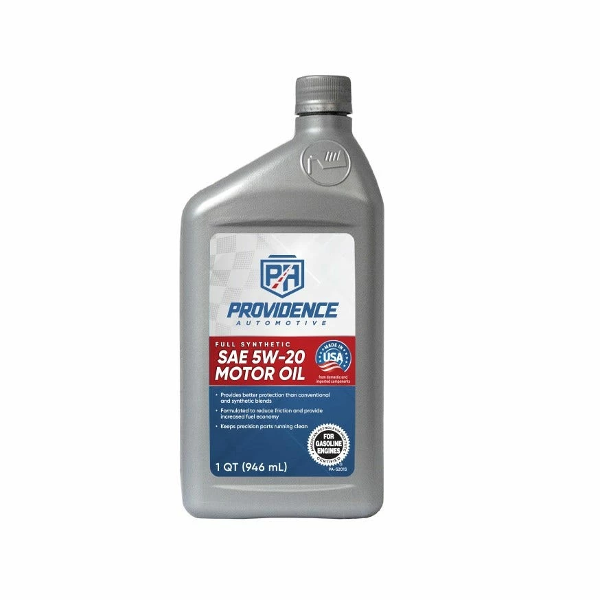 Providence Automotive Oil Full Synthetic 5W20, 1-Quart - PA-5201S - Motor Oil 1 Providence Automotive Oil Full Synthetic 5W20, 1-Quart - PA-5201S - Motor Oil