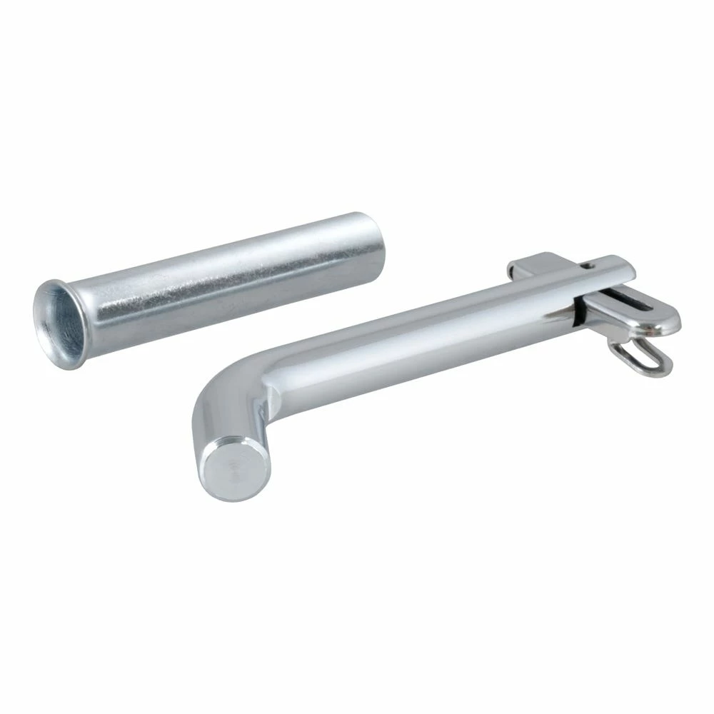 CURT 1/2 Inch Swivel Hitch Pin with 5/8 Inch Adapter - 1 - 1/4 Inch or 2 Inch Receiver - Zinc - Packaged 21561 - Hitches 1 CURT 1/2 Inch Swivel Hitch Pin with 5/8 Inch Adapter - 1 - 1/4 Inch or 2 Inch Receiver - Zinc - Packaged 21561 - Hitches