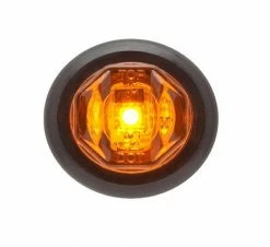 Optronics 1-Led 3/4" Yellow Marker/Clearance Light Kit With Grommet; P2 Rated - Accessories & Gear