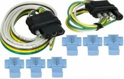 Hopkins Towing Solutions 60" 4-Wire Flat Connector Kit with 6 Splices 48205